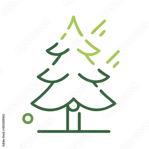 christmas tree line 