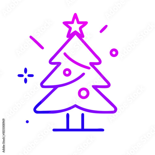 christmas tree line 