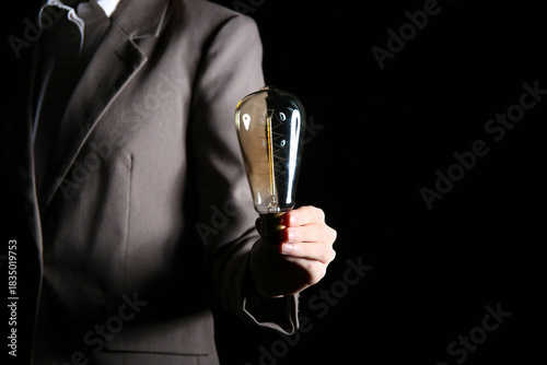 Young business woman with r...