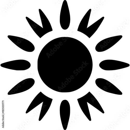 Sun Icon Vector