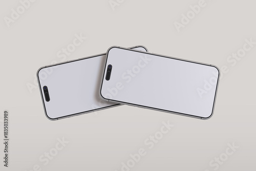 Lansdcape Smartphone Blank Mockup