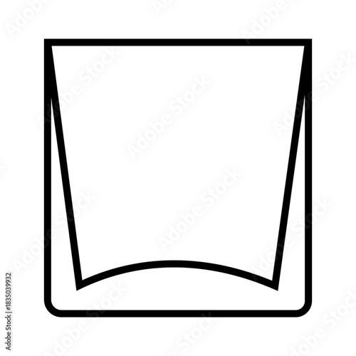 Shot glasses icon vector. whiskey glass Illustration sign. Bar Illustration symbol. alcohol logo.