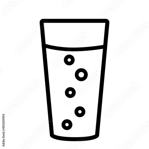 Shot glasses icon vector. whiskey glass Illustration sign. Bar Illustration symbol. alcohol logo.