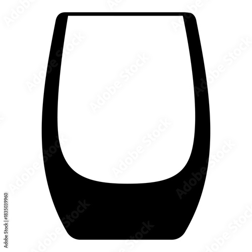 Shot glasses icon vector. whiskey glass Illustration sign. Bar Illustration symbol. alcohol logo.