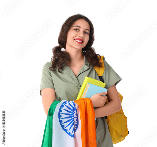 Female student with Indian ...