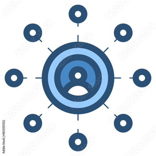 user account link connection icon