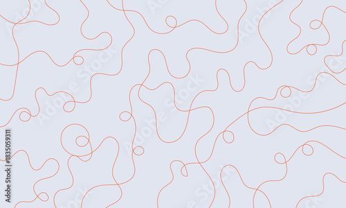 Noodle pasta seamless pattern vector background. spaghetti curvy doodle pattern, Italian pasta background. Chinese abstract noodle pattern. ramen design black food wallpaper. vector illustration .