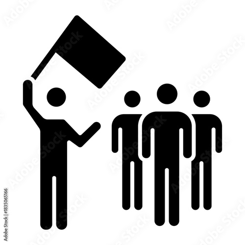 volunteer Solid icon