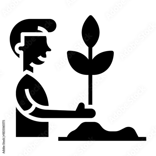 volunteer Solid icon