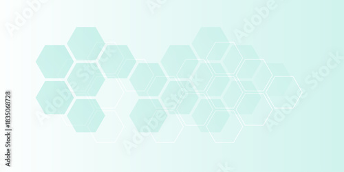 Fototapeta Naklejka Na Ścianę i Meble -  hexagon background