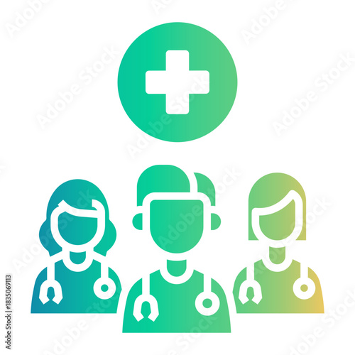 volunteer Gradient icon