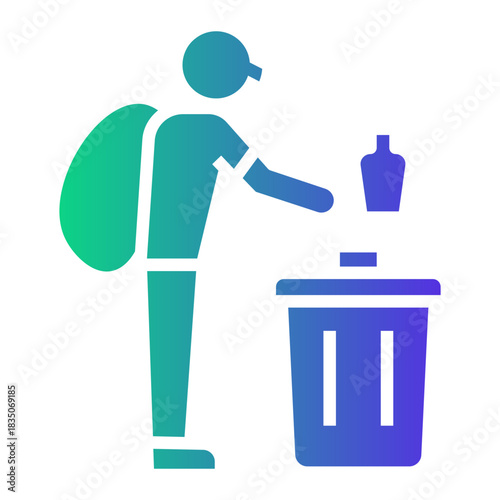 volunteer Gradient icon