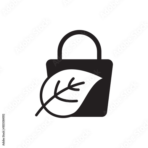 Green Ecology Friendly Purchase Bold Solid Icon