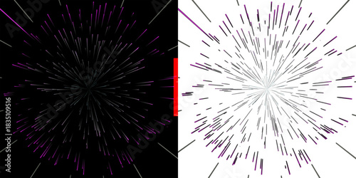 fireworks in the night sky