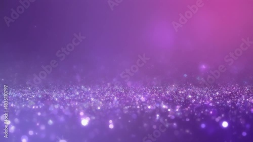 紫色のキラキラの光の背景	
