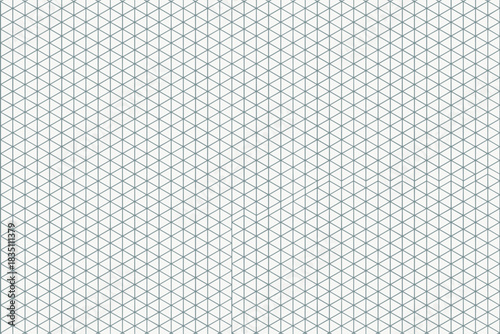 Subtle seamless geometric triangular grid pattern providing a professional technical background or wallpaper suitable for architectural drawings, engineering projects, digital design, science document