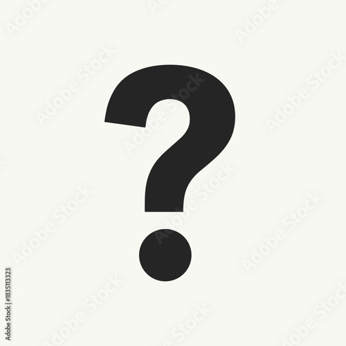 Question mark against white background, question mark representing inquiry and doubt, question mark for problem solving and decision making. Question mark isolated on background.