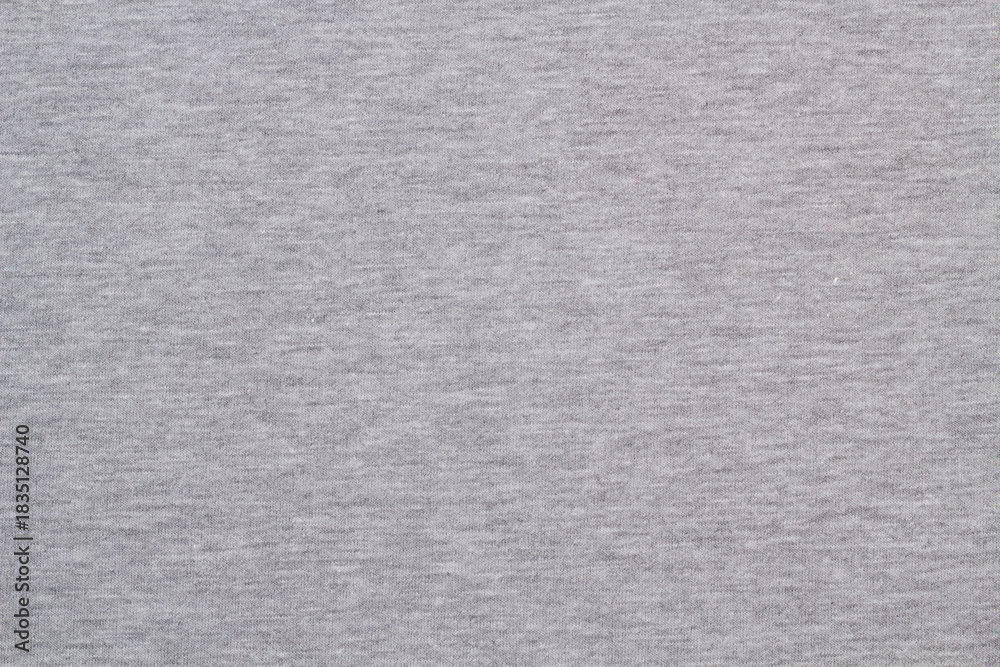 Fototapeta premium Fabric grey cotton Jersey background texture