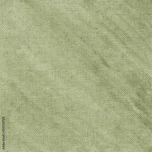 Light green linen-style canvas texture with natural fabric folds, perfect for eco-design, craft backgrounds, and soft visuals.