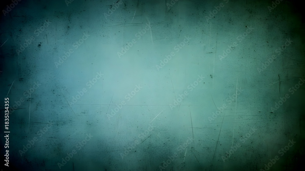 Fototapeta premium Abstract textured background with gradient blue tones and subtle scratches