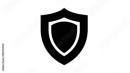 Shield Icon - Symbol of Protection and Security.