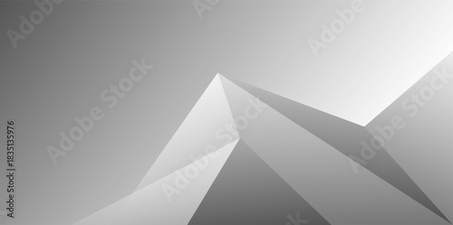 Abstract white and gray shape background. texture white pattern. vector illustration