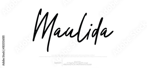 Abstract minimal creative alphabet fonts. Flat twisted Regular font