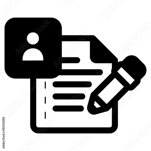 edit account information icon