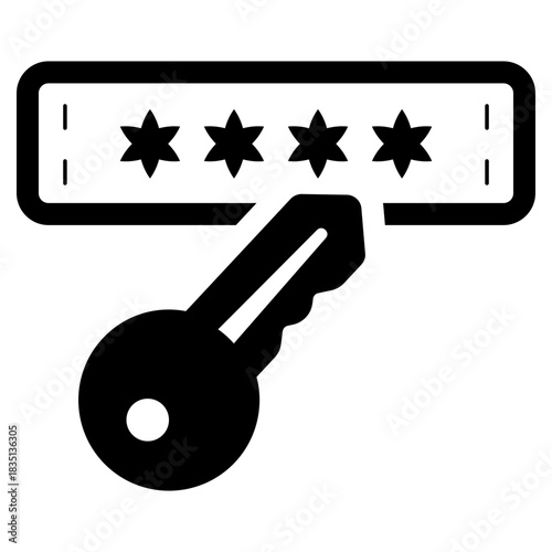 unlock password icon