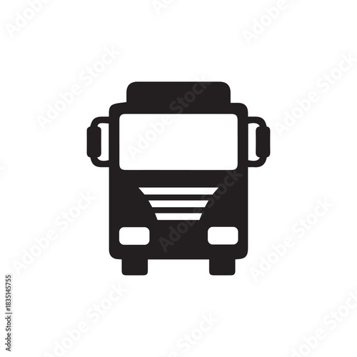 Front Truck Silhouette Icon