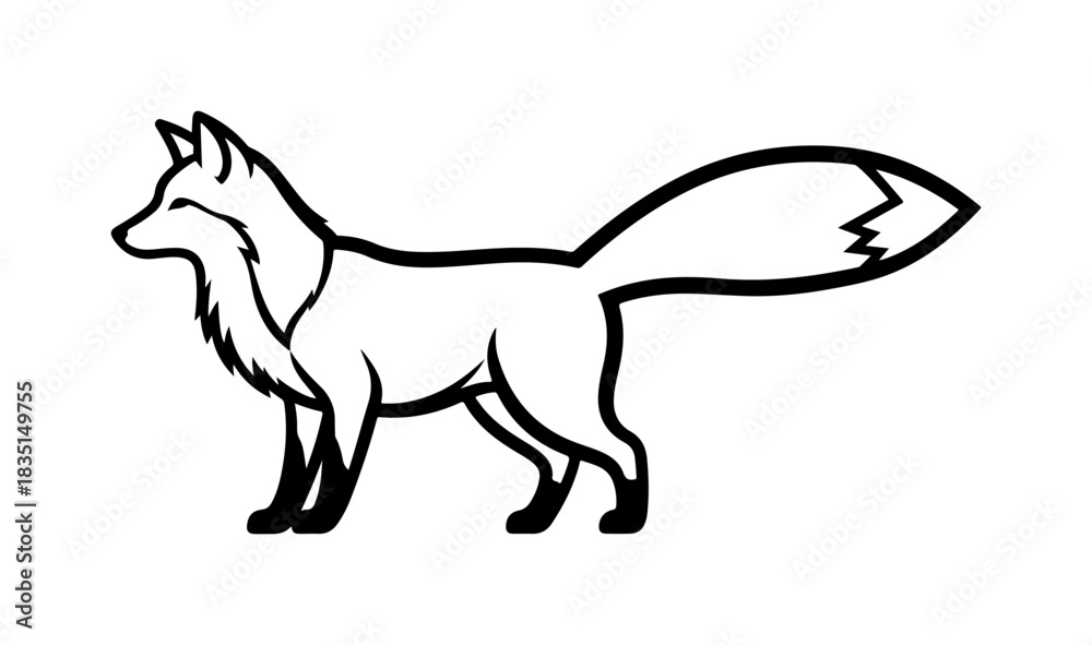 Obraz premium Flat Kitchen Whisk Illustration