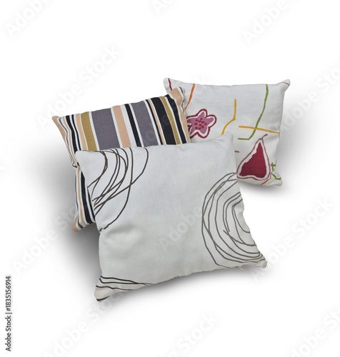   Set of decorative pillows