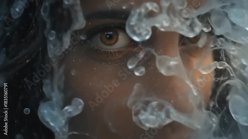 woman running on the road