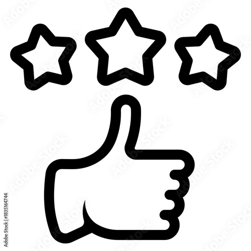 rating stars icon