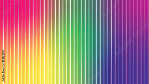 Vibrant neon stripes pattern with bold colors