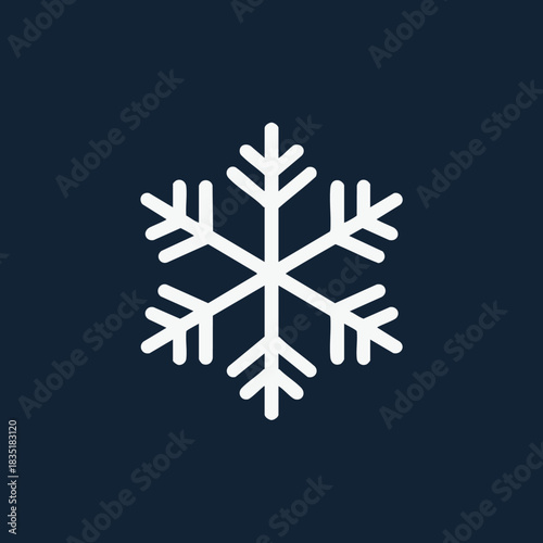 New Year's snowflake logo. 
Snowflake set on isolated background. Isolated snowflake vector icon logo snow Xmas cartoon character symbol collection. Frost background. Christmas icon. Happy New Year 20