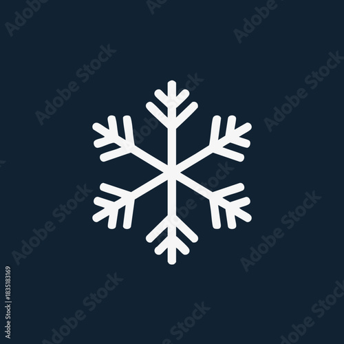 New Year's snowflake logo. 
Snowflake set on isolated background. Isolated snowflake vector icon logo snow Xmas cartoon character symbol collection. Frost background. Christmas icon. Happy New Year 20