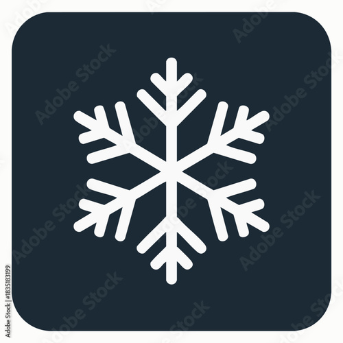 New Year's snowflake logo. 
Snowflake set on isolated background. Isolated snowflake vector icon logo snow Xmas cartoon character symbol collection. Frost background. Christmas icon. Happy New Year 20