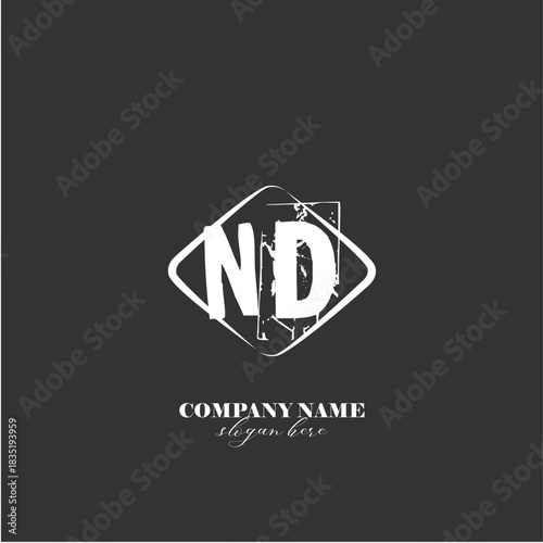 Vector ND illustration of a logo for a company background abstract