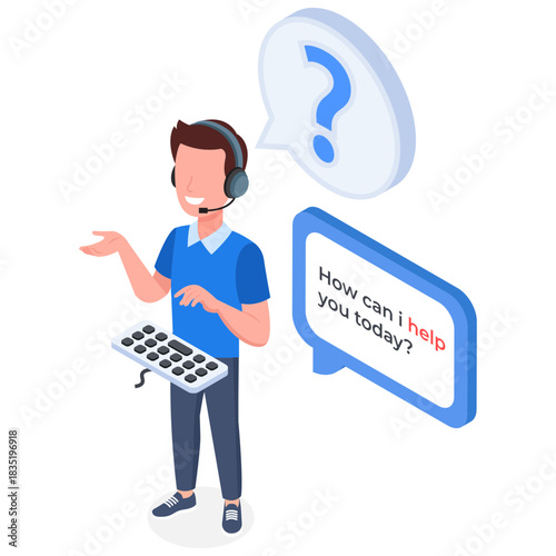 Online Customer Support Icon