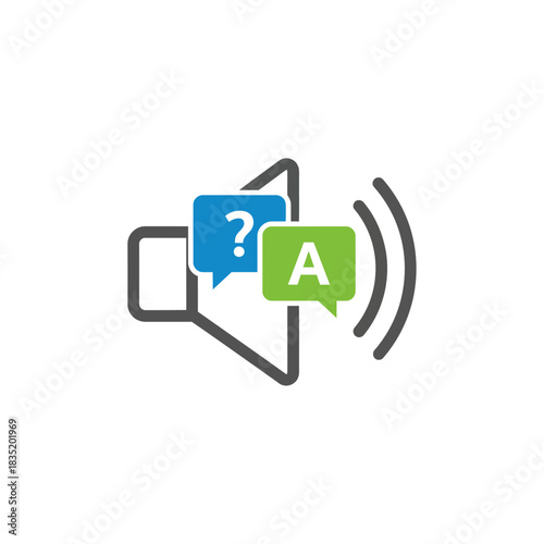 ai voice assistant answers questions representing qa and ai support in technology perfect for explaining sound ai and audio ai tech