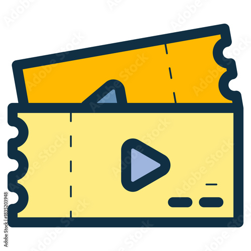 cinema tickets icon