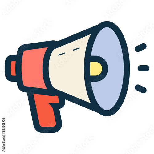 loudspeaker megaphone marketing icon