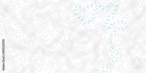 Abstract pattern with lines seamless pattern and topography map and counter map. abstract sea map area space geometric line technology topo landscape grid map texture.	