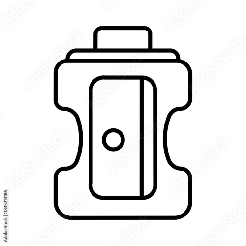Sharpener icon illustration 