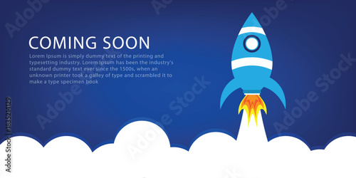 Coming Soon Website Template. Coming Soon Landing Page Design. Coming soon page for a new website