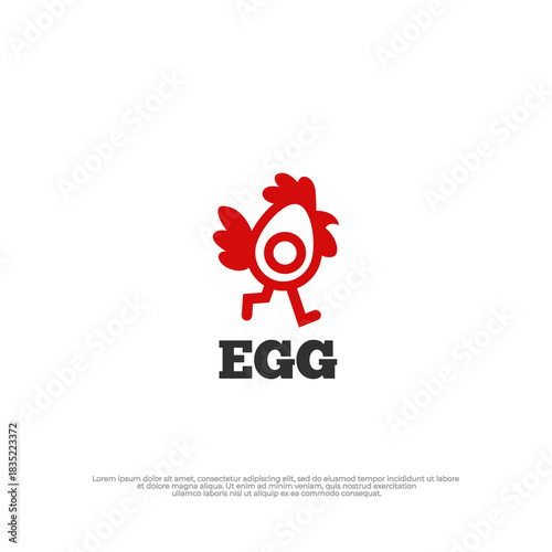 Egg icon wrapped in fire to represent hot and flavorful dishes.