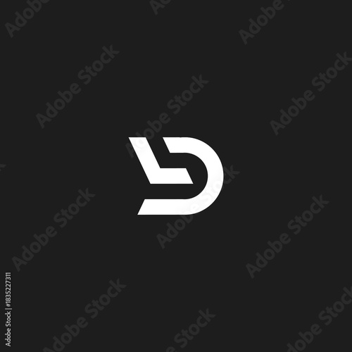 Elegant F & D logo with a unique, intertwined design.