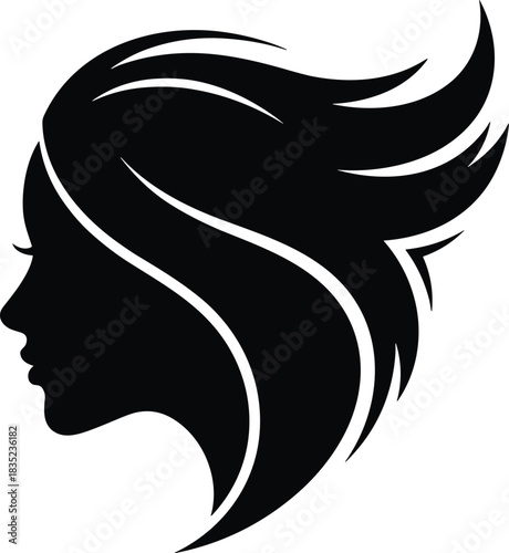 Black Silhouette Set of Fishermen Angling with Fishing Rods, Showing Various Poses Including Casting, Catching, and Wading, Ideal for Outdoor and Hobby Concepts.