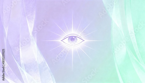 Third eye in the sky, mystical and esoteric concept, perfect for spirituality, meditation, cosmic, mystical, surreal, and symbolic illustrations or digital artwork.
